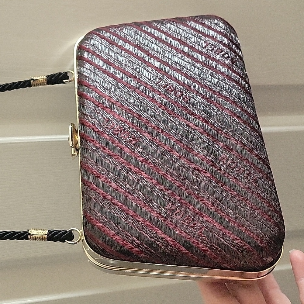 Vintage Crossbody Box Purse Italy 1960s ROBEL